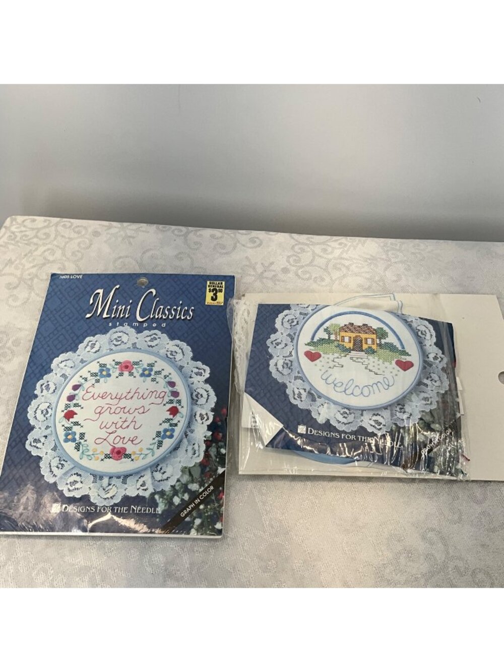 Mini Classics Kits By Designs For The Needle - "Everything Grows Wi